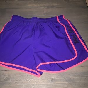 Victoria’s secret pink running shorts